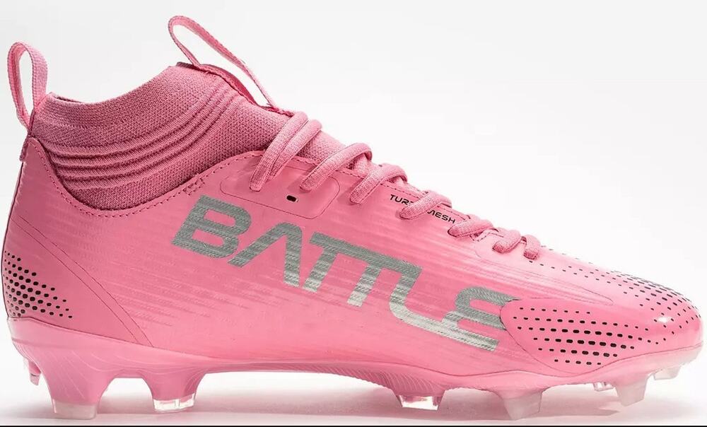 Battle AstroFly LE Pink Football Cleats Womens 10 - Mens 9